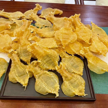 鱼胶本港刺花赤嘴母鱼胶足干A货海味花胶干货批发 湛江赤嘴胶代发